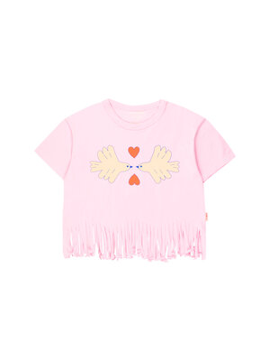 DOVES TEE - Light Pink