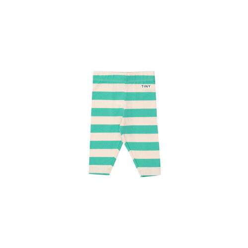 STRIPES BABY PANT - Light Cream/emerald