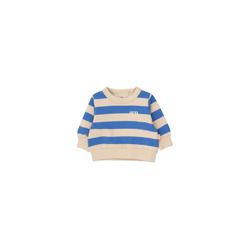 STRIPES BABY SWEATSHIRT - Vanilla/ultramarine