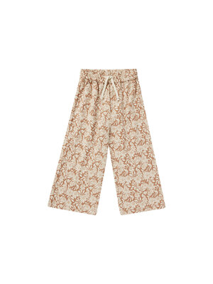 Rylee + Cru Wide Leg Pant - Plumeria