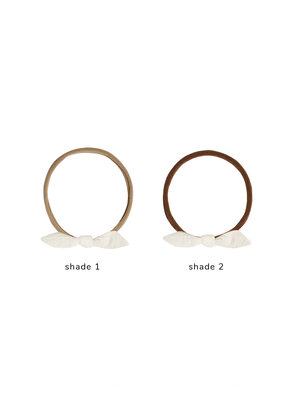 Quincy Mae HAIR BAND IVORY QMA212