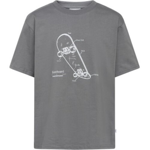 Grunt Louviere Tee - Pewter