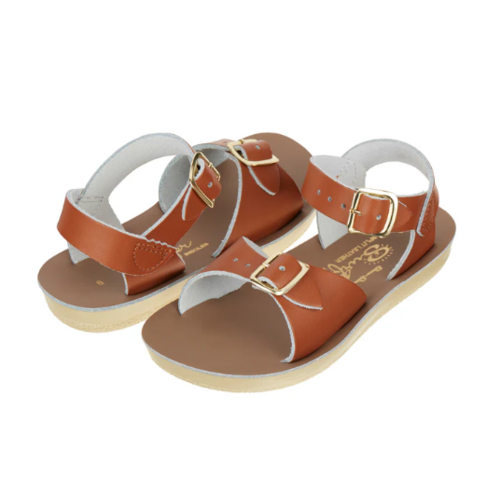 Saltwater Sandals Surfer Tan (20-24)