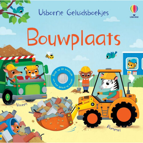 Usborne Geluidsboekjes - Bouwplaats