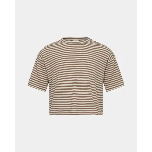 Sofie Schnoor T-shirt beige stripe