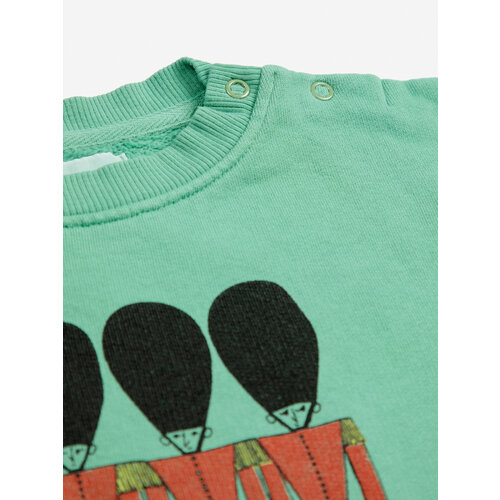 Bobo Choses Baby Little Tin Soldiers sweatshirt