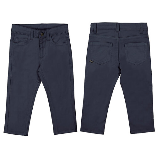 Mayoral 5 pocket slim fit basic pant - Navy