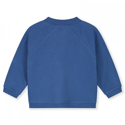 Gray Label Baby Baseball Cardigan - Blue Moon