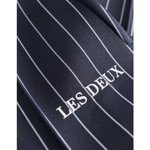 Les Deux Ballier Pinstripe Track Pants - Dark Navy