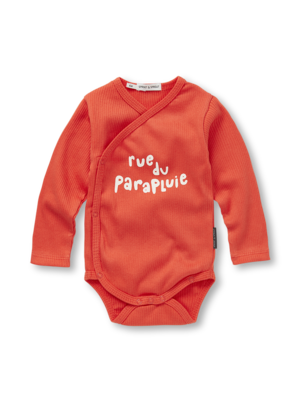 Sproet & Sprout ROMPER RUE DE PARAPLUIE - Tomato