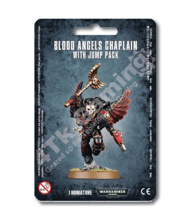 Warhammer 40000 Blood Angels Chaplain With Jump Pack