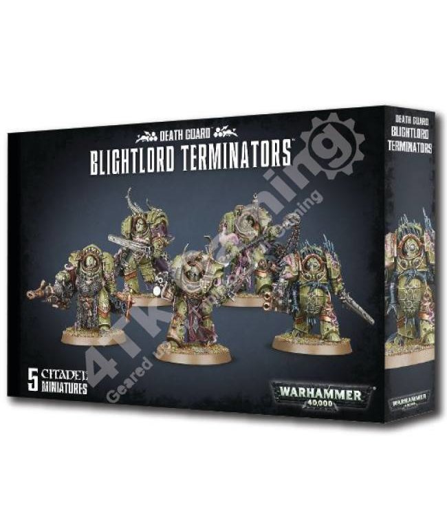 Games Workshop Death Guard Blightlord Terminators