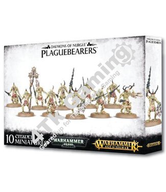 Warhammer 40000 Daemons of Nurgle Plaguebearers