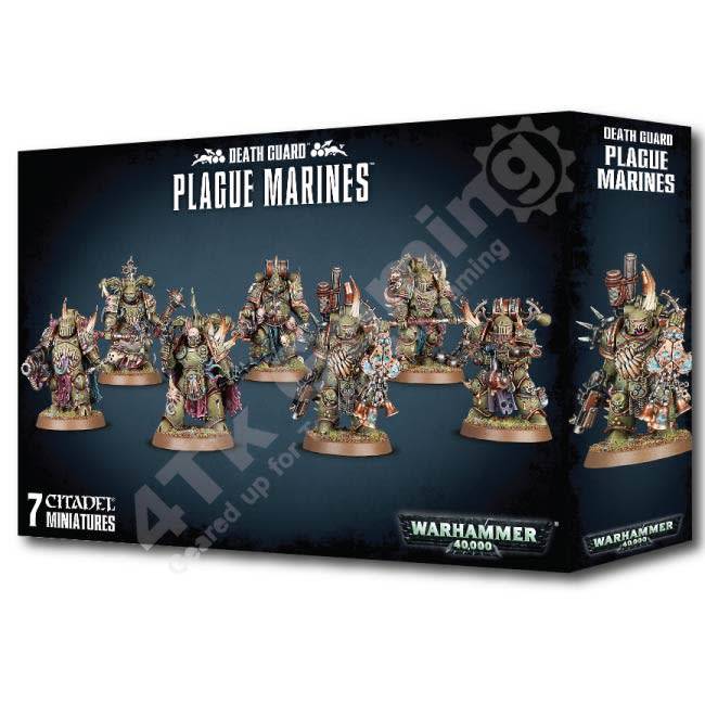 Death Guard Plague Marines - 4Tk Gaming