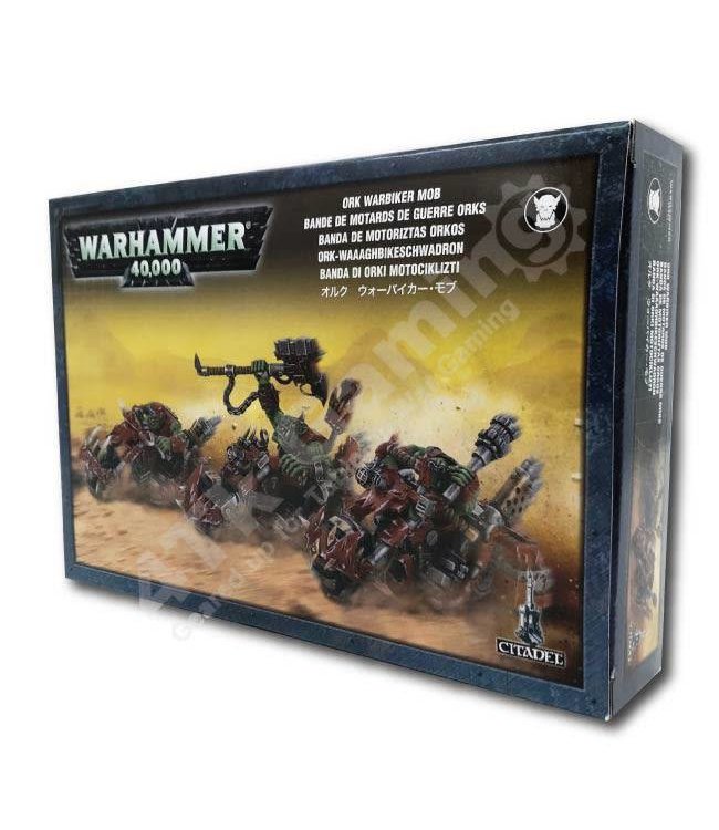 Warhammer 40000 Ork Warbiker Mob