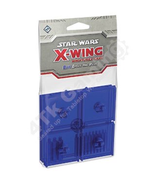 Star Wars X-Wing Blue Bases and Pegs Accessory: X-Wing Mini Game