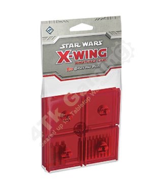 Star Wars X-Wing Red Bases and Pegs Accessory: X-Wing Mini Game