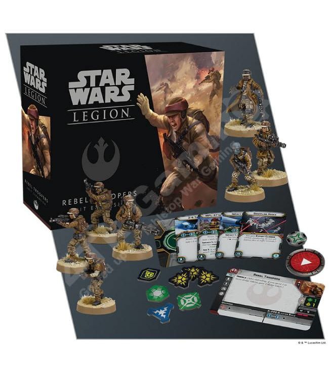 Star Wars Legion Rebel Troopers Unit: Star Wars Legion Expansion