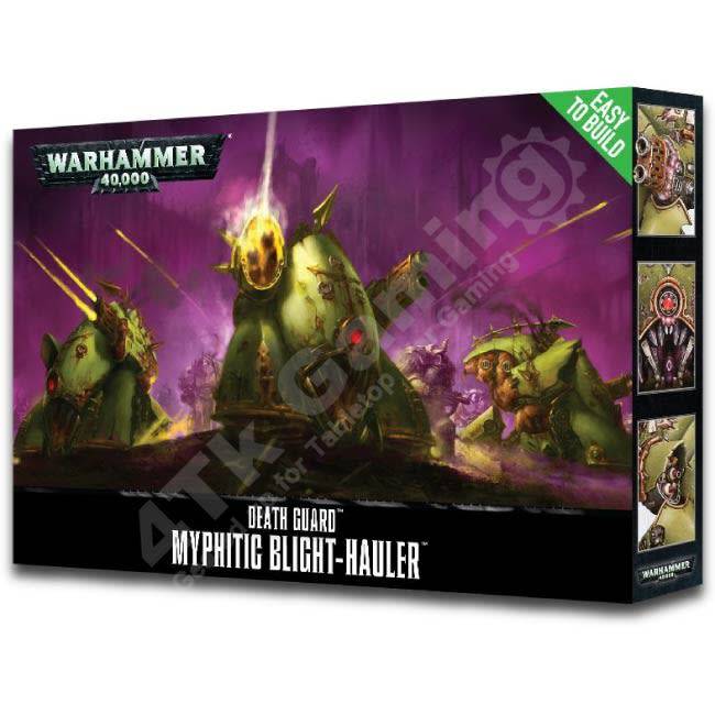 Games Workshop - Death Guard Myphitic Blight-Hauler, Kit De Plástico De 13 Piezas Para Warhammer 40,000