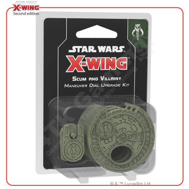 Star Wars XWing Star Wars XWing Scum and Villainy Maneuver Dial