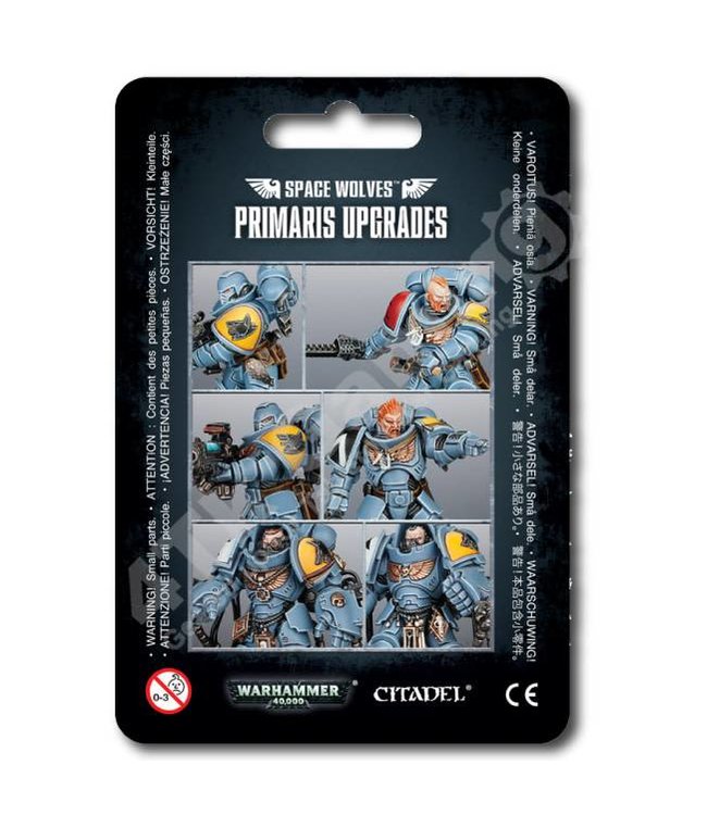 Warhammer 40000 Space Wolves Primaris Upgrades