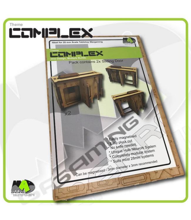 MAD Gaming Terrain Sliding Door 2pk