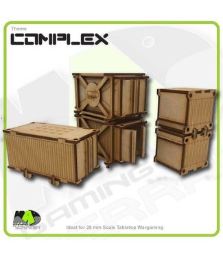 MAD Gaming Terrain Containers - Industrial (large pack)