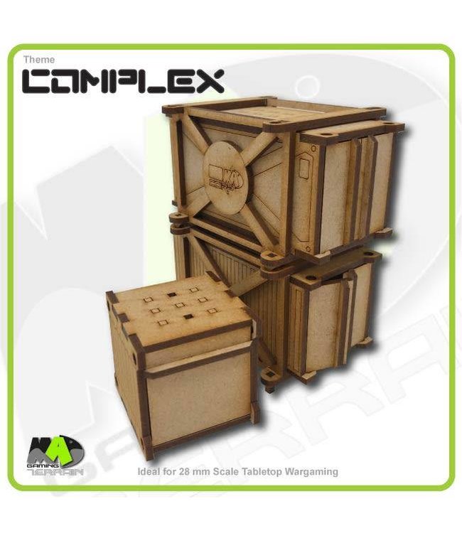 MAD Gaming Terrain Containers - Industrial (small pack)