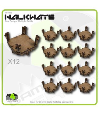 MAD Gaming Terrain Walkways - Cross Sections