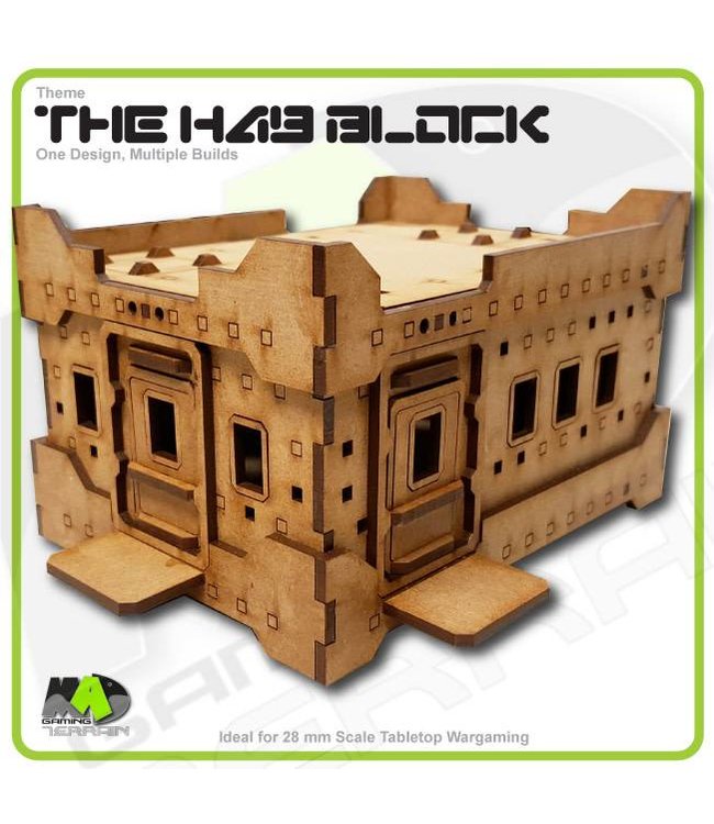 MAD Gaming Terrain Hab Block - Standard