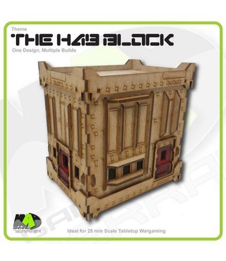 MAD Gaming Terrain Hab Block - Double Height - Alternative