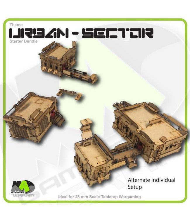 MAD Gaming Terrain Theme Starter Bundle - Urban