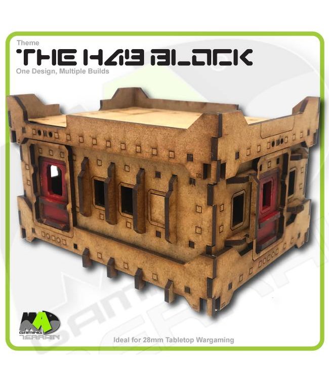 MAD Gaming Terrain Hab Block - Standard