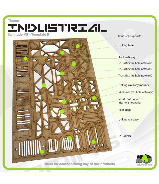 MAD Gaming Terrain Industrial - Up-grade kit