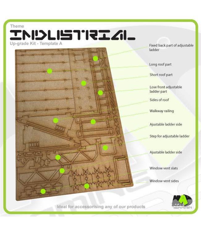 MAD Gaming Terrain Industrial - Up-grade kit