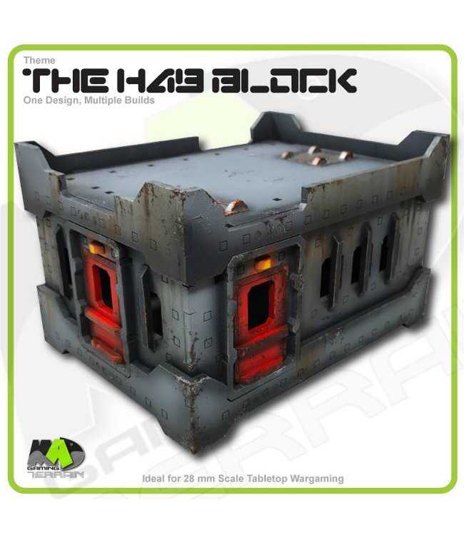 MAD Gaming Terrain Hab Block - Standard - 10pk
