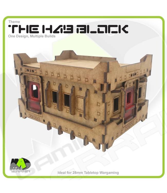 MAD Gaming Terrain Hab Block - Standard - 10pk