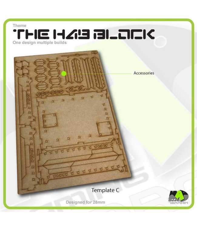 MAD Gaming Terrain Hab Block - Standard