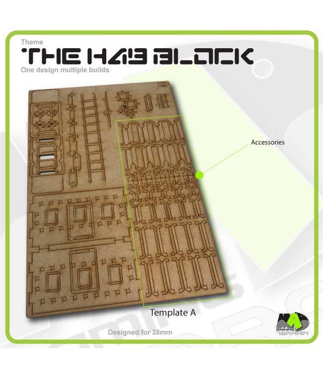 MAD Gaming Terrain Hab Block - Alternative