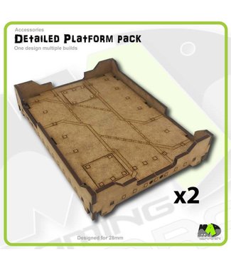 MAD Gaming Terrain Detailed Standard Platform Pack