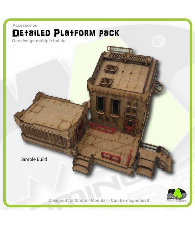 MAD Gaming Terrain Detailed Platform Pack