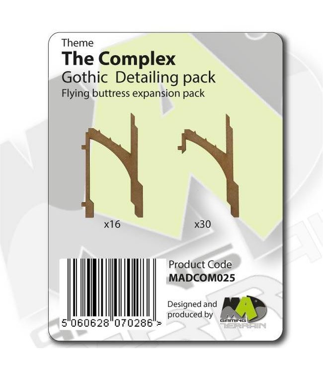 MAD Gaming Terrain Gothic Flying Buttress Expansion Pack