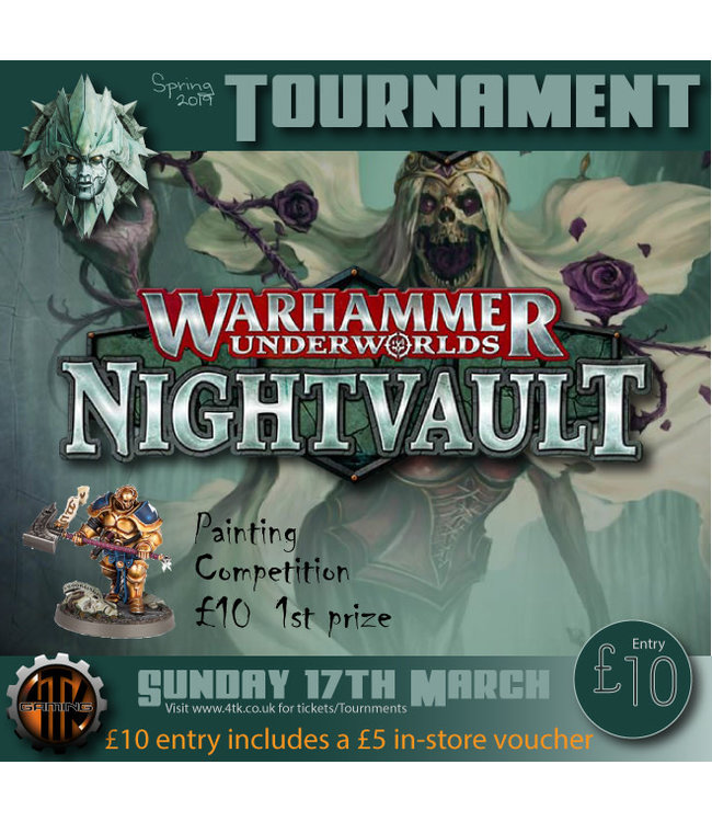 Tournaments Warhammer Underworlds 17th March 2019