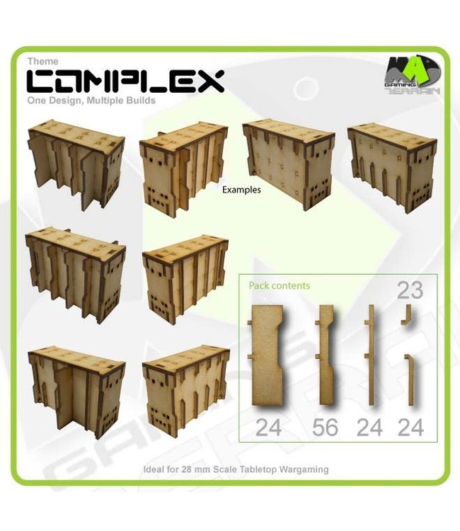MAD Gaming Terrain Complex - Large Basic Gaming Bundle 2019ed