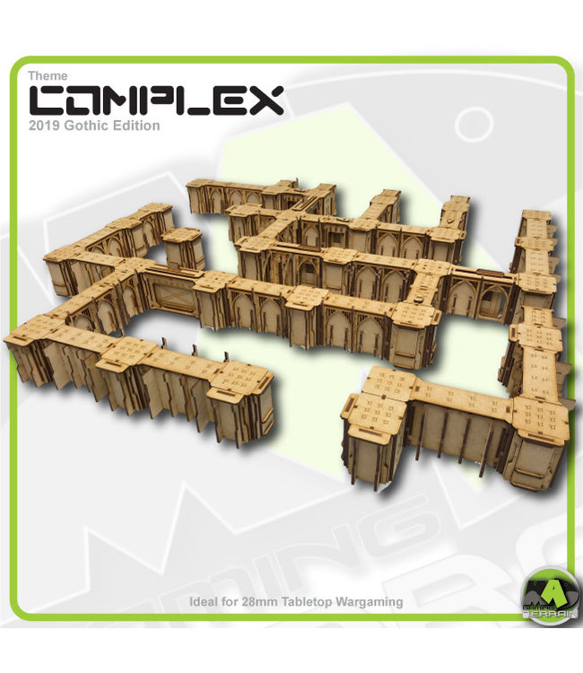 MAD Gaming Terrain Large Complex Bundle - Gothic Themed 2019ed