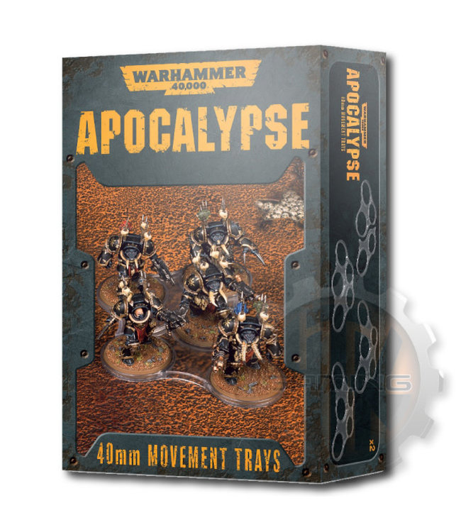 Apocalypse Wh40K Apocalypse Movement Trays (40Mm)