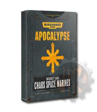 Apocalypse Apocalypse D/Sheets: Chaos S/Marines