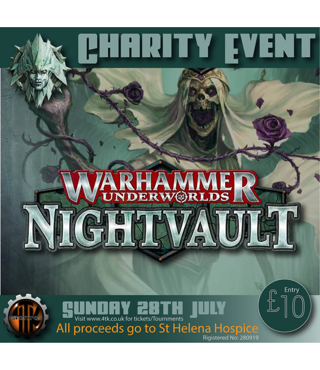 Underworlds Charity Tournament (Sun 28th July 2019)