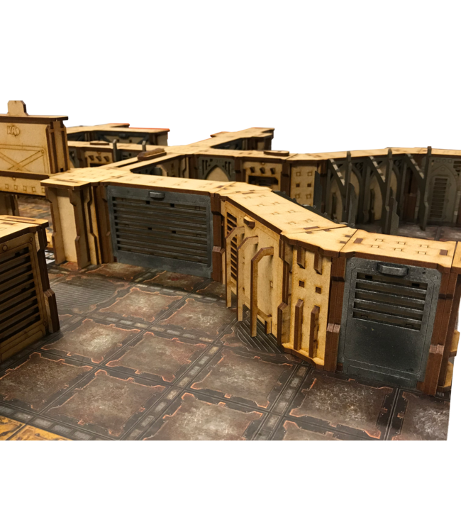 MAD Gaming Terrain 45 Degree Wall Part