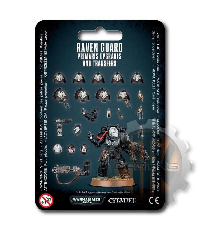 Warhammer 40000 Raven Guard Primaris Upgrades & Transfrs